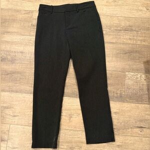 NWOT Dotted black/white Narrow-leg Slacks,size 4P